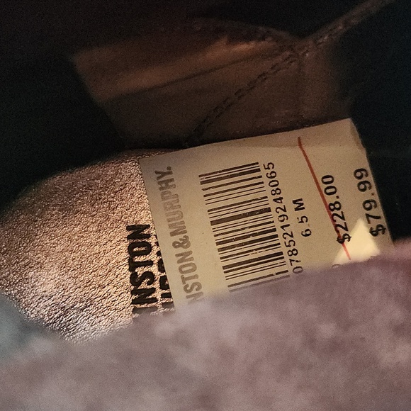 Johnston & Murphy Ankle Boots Womens Size 6.5 Suede Ankle - Picture 7 of 7